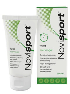 foot gel for joint and muscle relief. Contain Hyaluronic Acid. www.jointrescue.co.uk