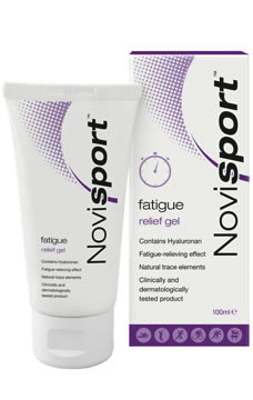 fatigue gel with hyaluronic acid for joint and muscle pain. www.jointrescue.co.uk